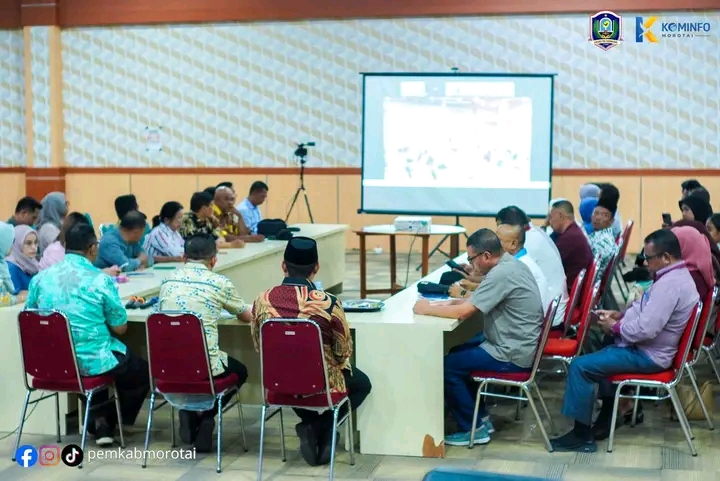 Pemkab Morotai Gelar Sosialisasi Manajemen Talenta dan Penegakan Disiplin ASN Bersama BKN Regional XI